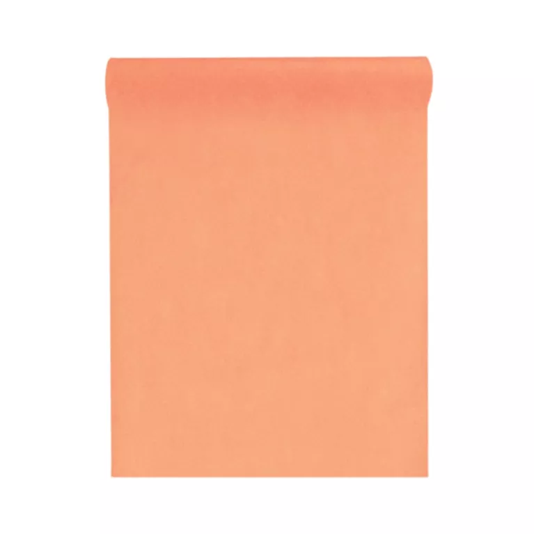 Šerpa stolová netkaná textilie korálová 30 cm x 10 m