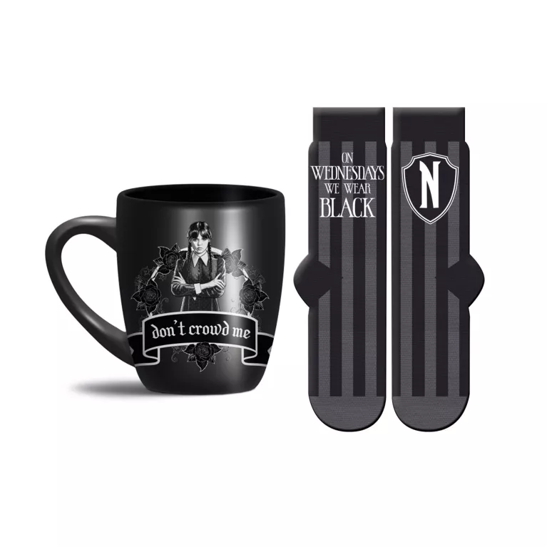 Sada hrnek a ponožky - Wednesday