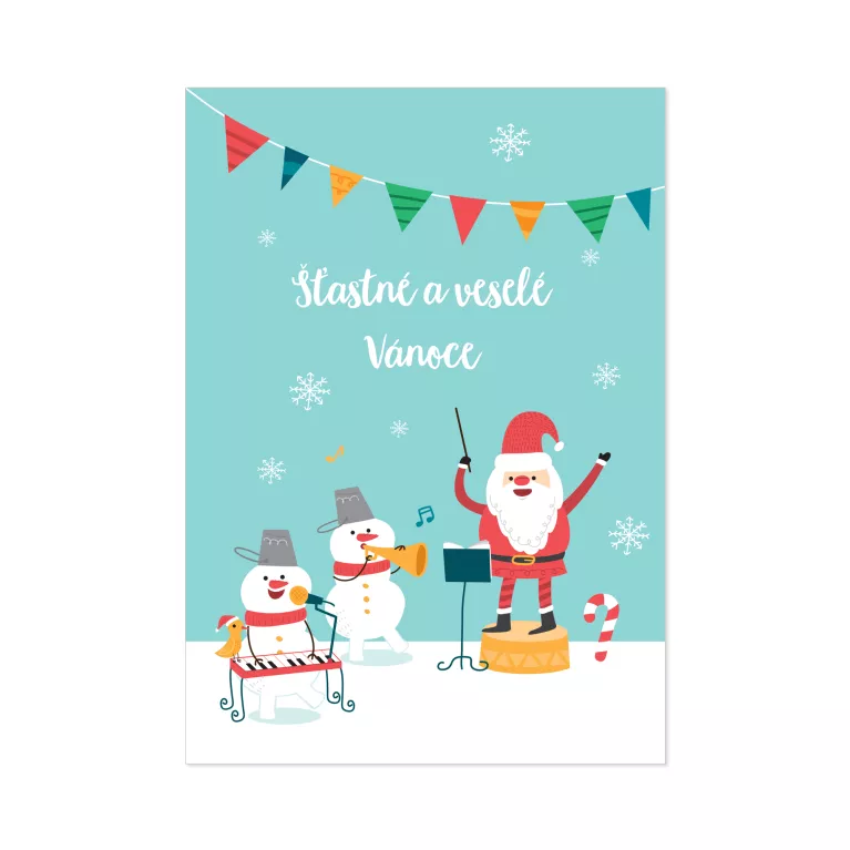 Hrací přání - Sněhuláci