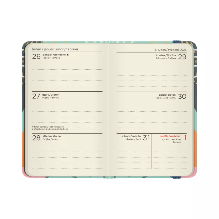 Mini diář - Exotika