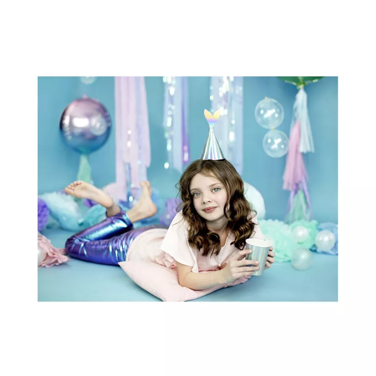 Čepičky Mořská panna 6 ks