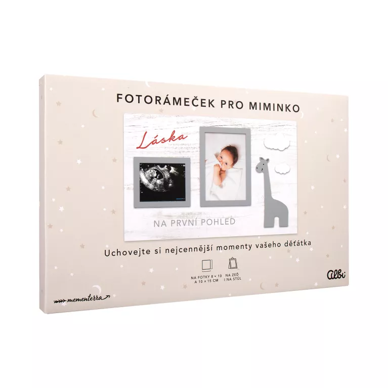 Velký fotorámeček pro miminko