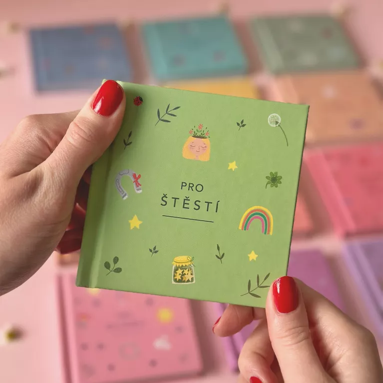 Minikniha - Pro štěstí