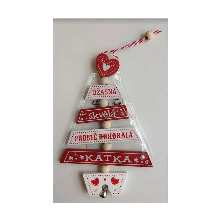 Vánoční ozdoba - Katka