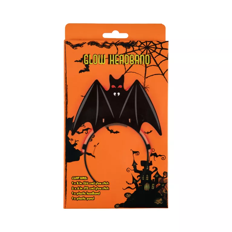 Svítící čelenka Netopýr