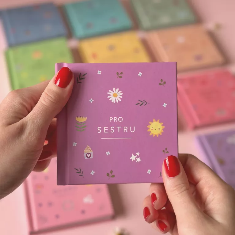 Minikniha - Pro sestru