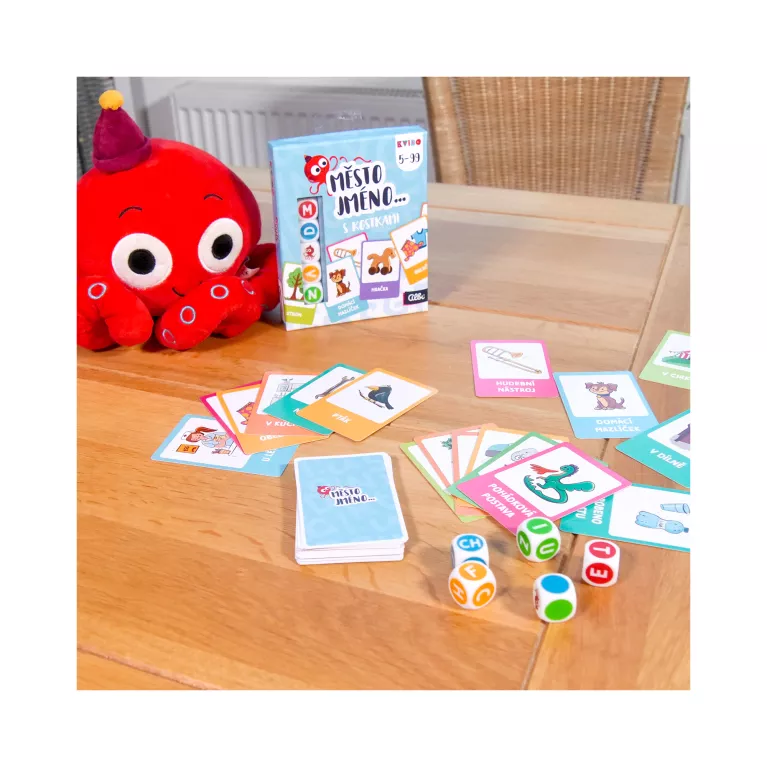 Město, jméno s kostkami - Kvído