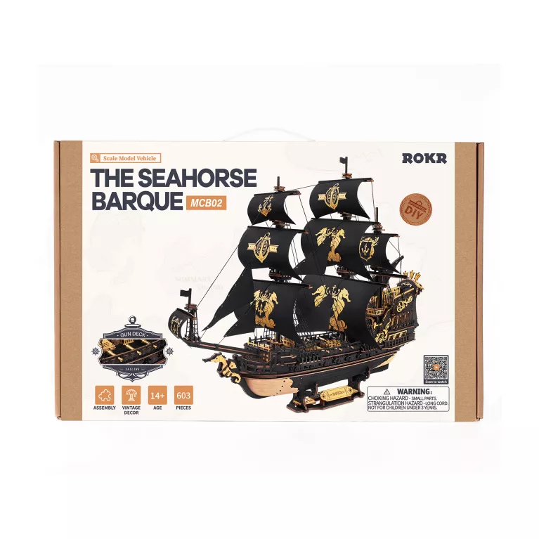 Dřevěný model - Barokní válečná loď