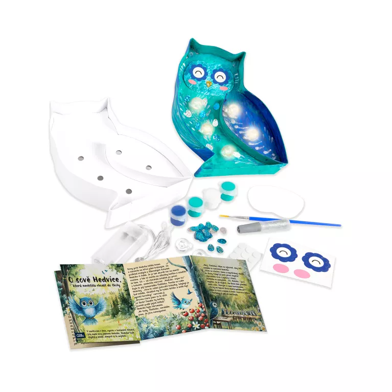 DIY Lampička - Sova