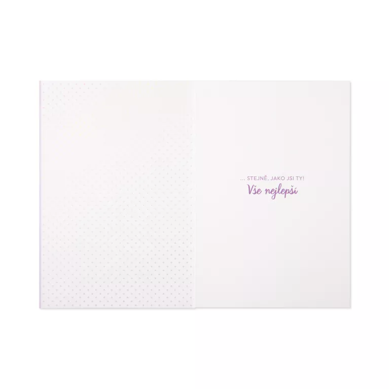 Luxusní narozeninové přání - Dortový jednorožec