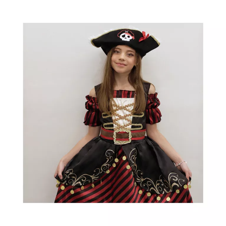 Kostým dětský Pirátka s kloboukem