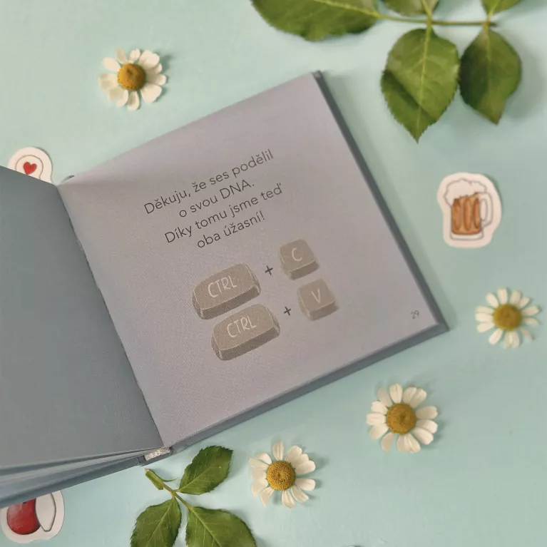 Minikniha - Pro tatínka