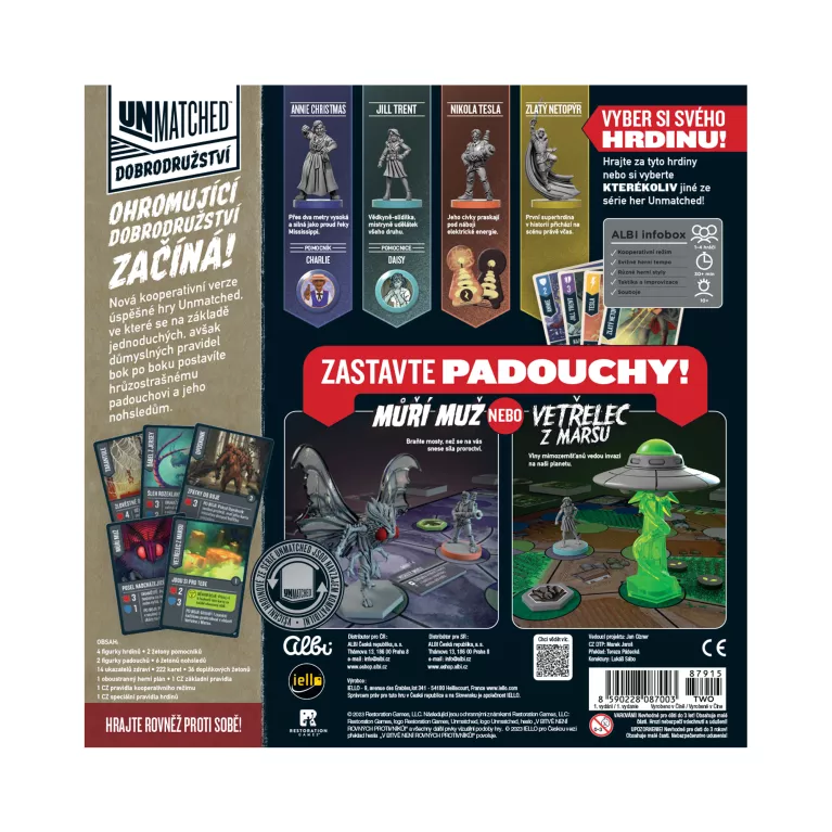 Unmatched Dobrodružství - Úžasné příběhy