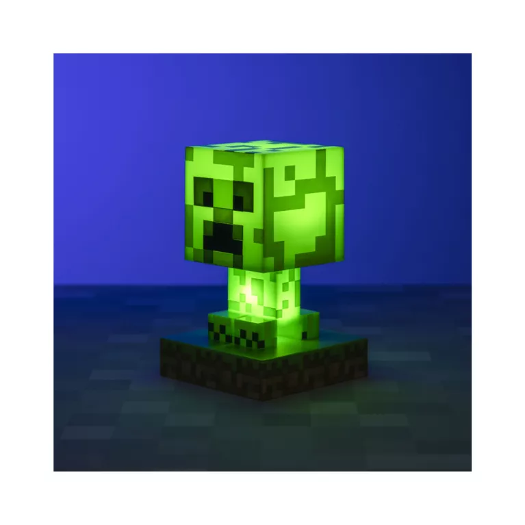 Dětská noční lampička - Minecraft Creeper