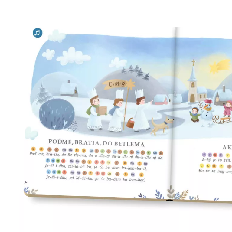 Kniha Vianočné koledy SK