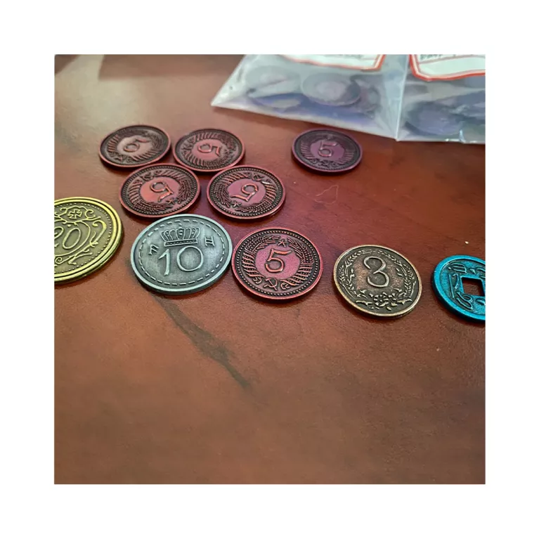 Scythe - kovové mince