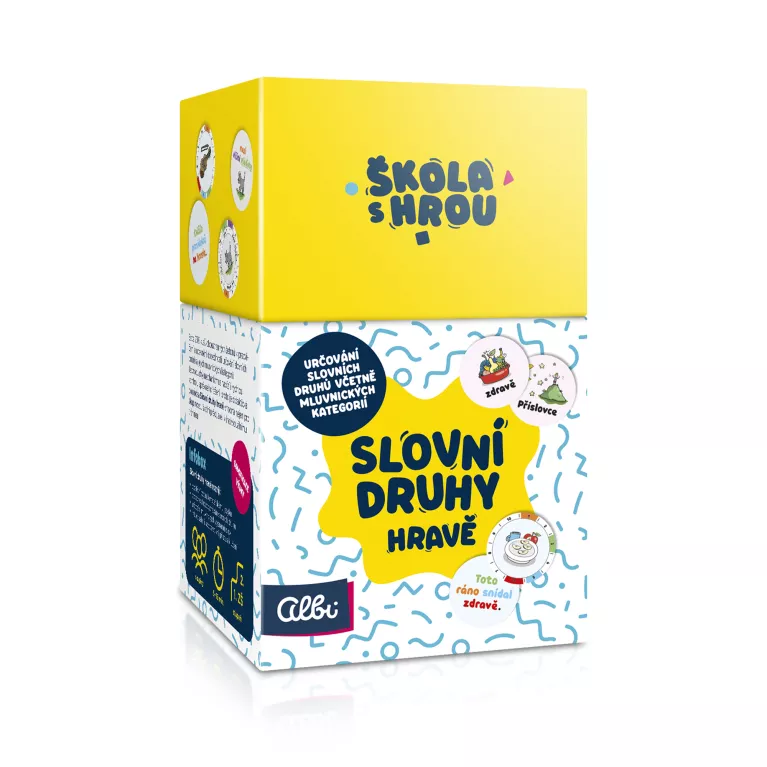 Škola s hrou: Slovní druhy hravě