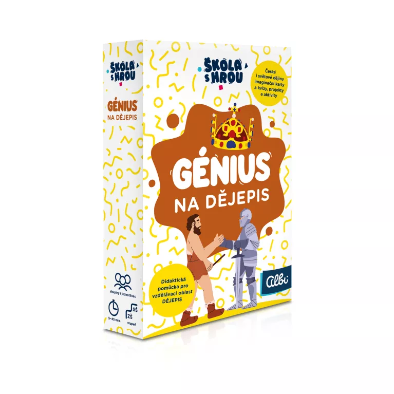 Škola s hrou: Génius na dějepis