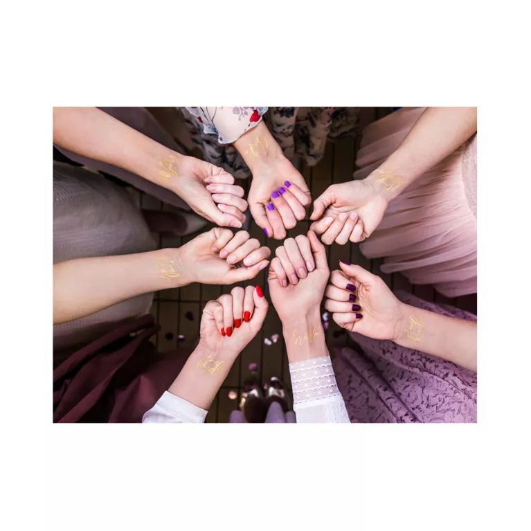 Tetování Rozlučka gold 15 ks