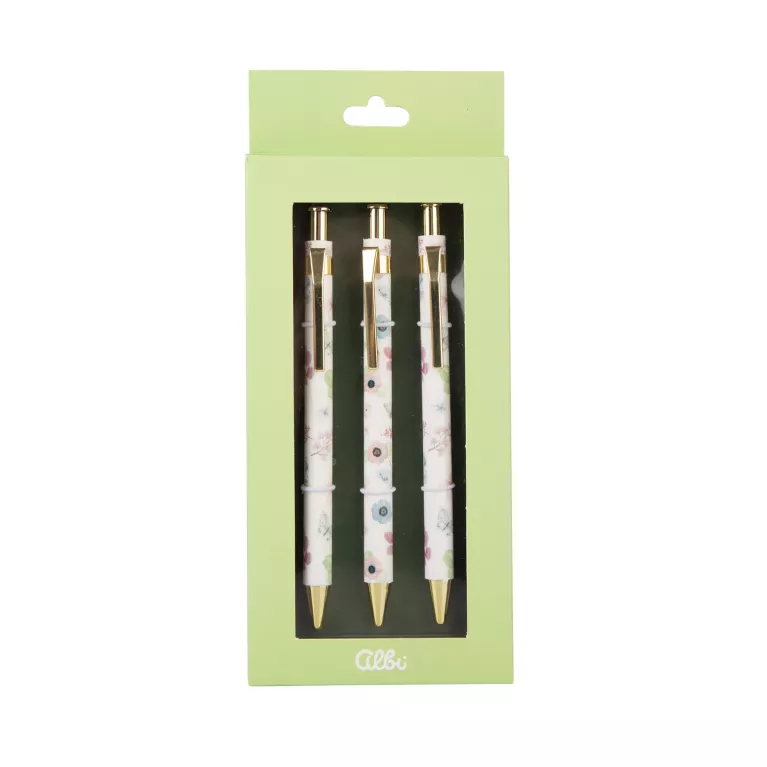 Set 3 propisek - Květiny