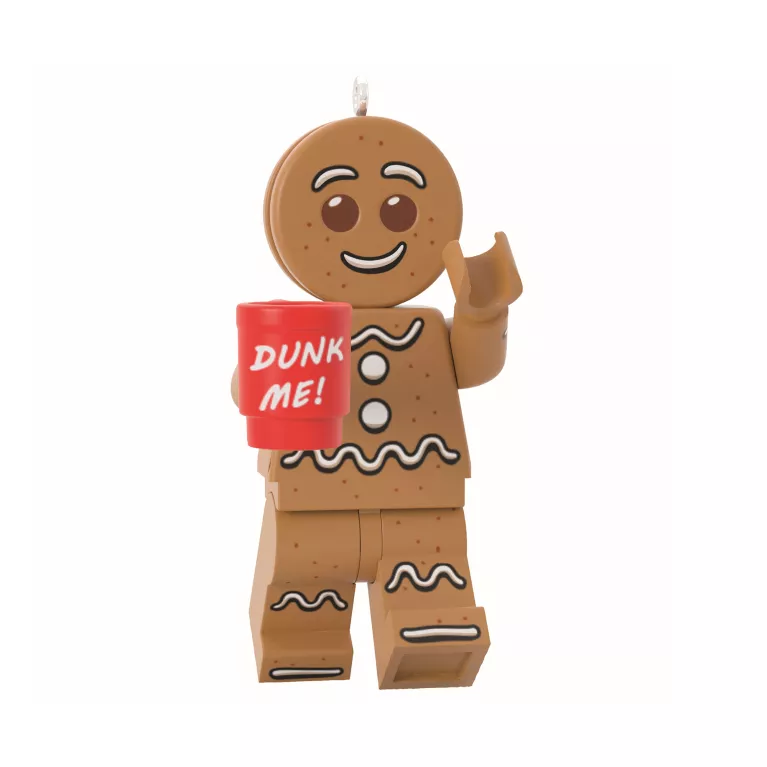 Vánoční ozdoba LEGO® perníčku - Drunk me