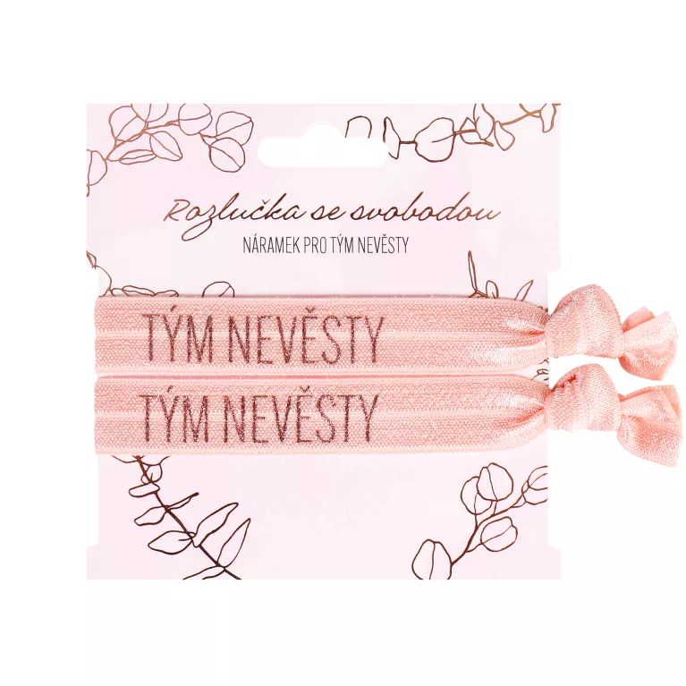 Náramky pro tým nevěsty