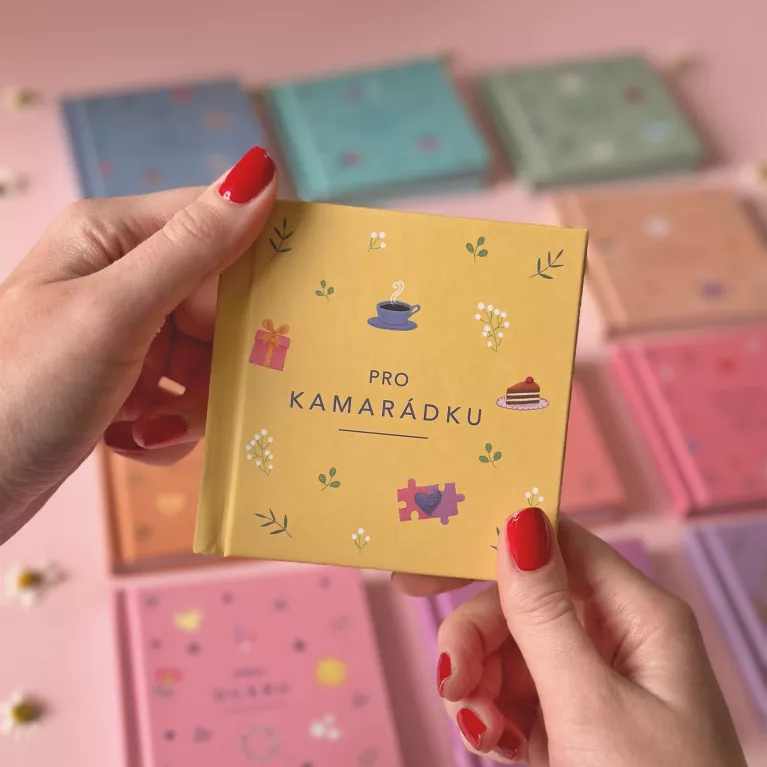 Minikniha - Pro kamarádku