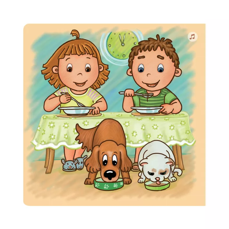 Minikniha pro nejmenší - Denní činnosti