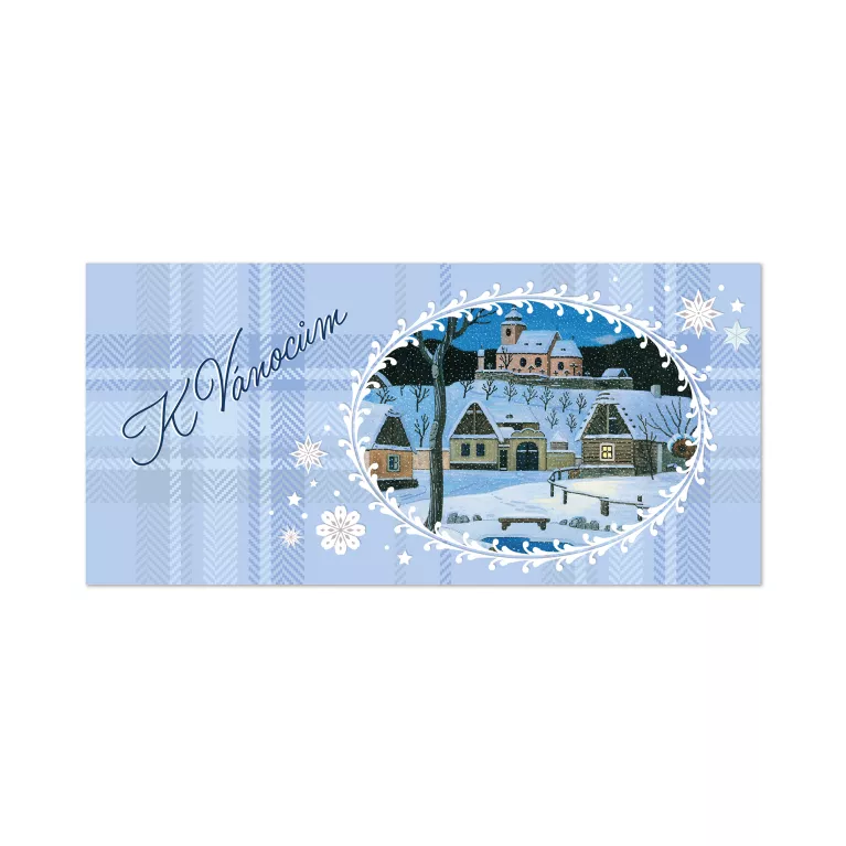 Obálka na peníze Josef Lada - K Vánocům