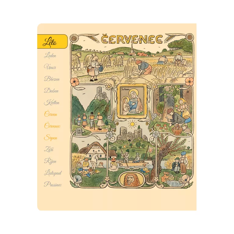 Kniha Kouzelný rok Josefa Lady