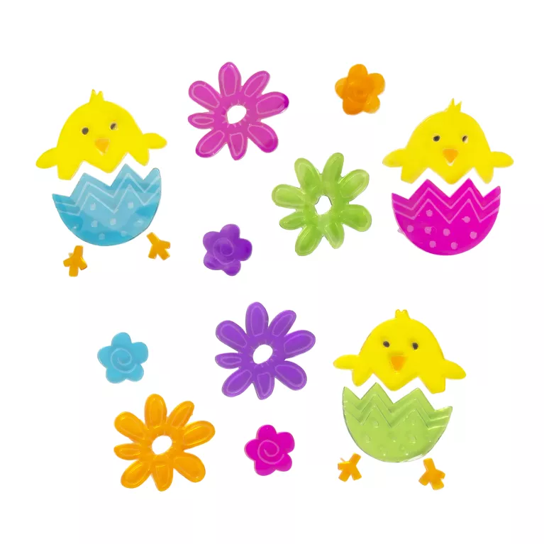 Velikonoční nálepky na okno