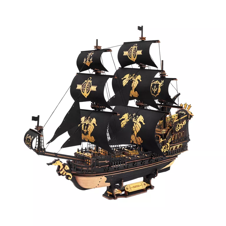 Dřevěný model - Barokní válečná loď