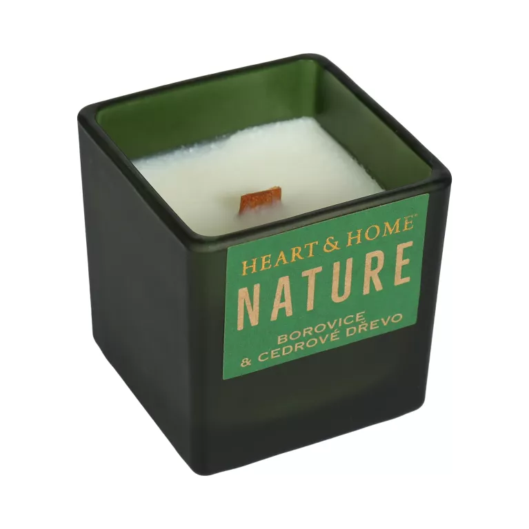 Malá svíčka - Borovice a cedrové dřevo