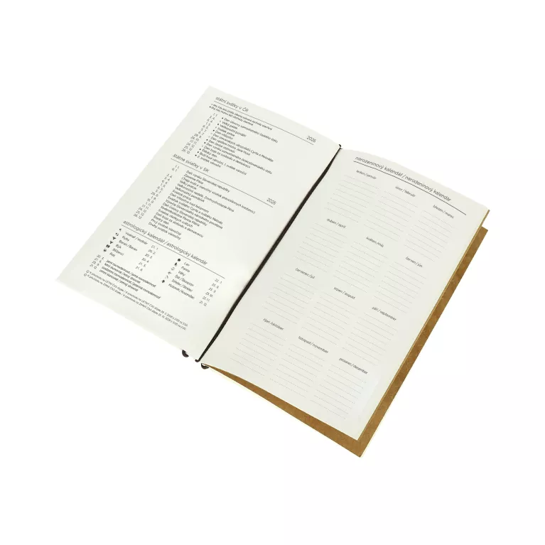 Náplň do luxusního diáře na rok 2026