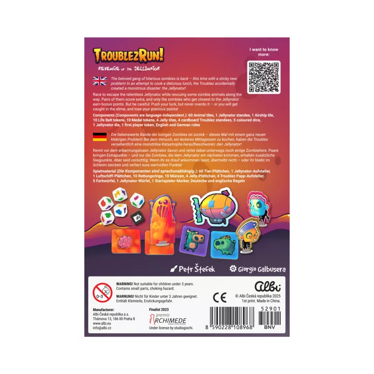 Troublez Run! Revenge of Jellytinator (EN/DE)