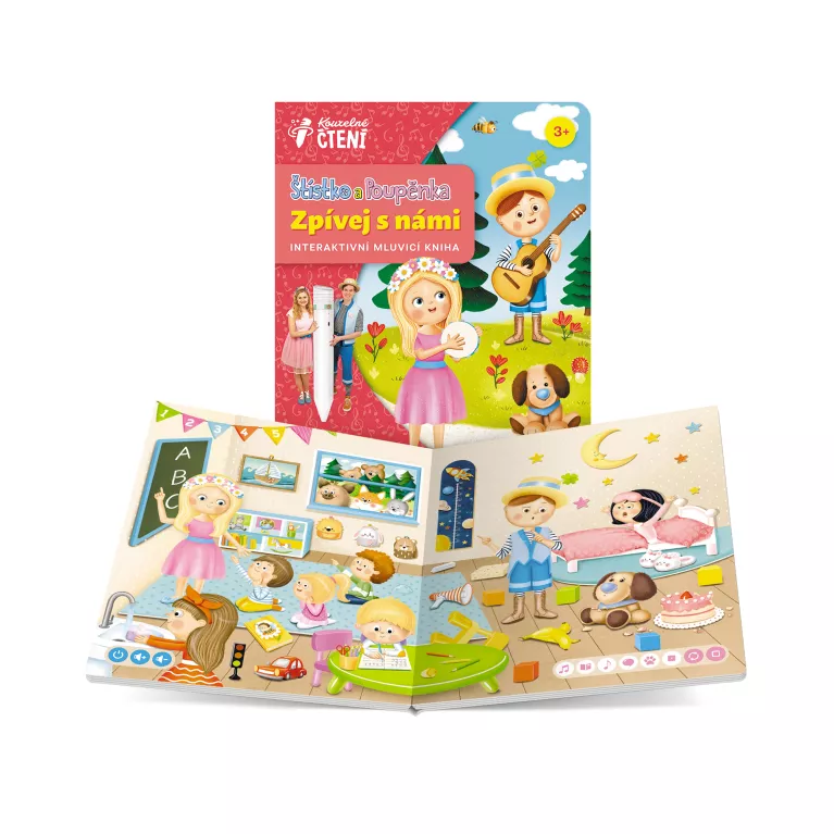 Kniha Štístko a Poupěnka - Zpívej s námi