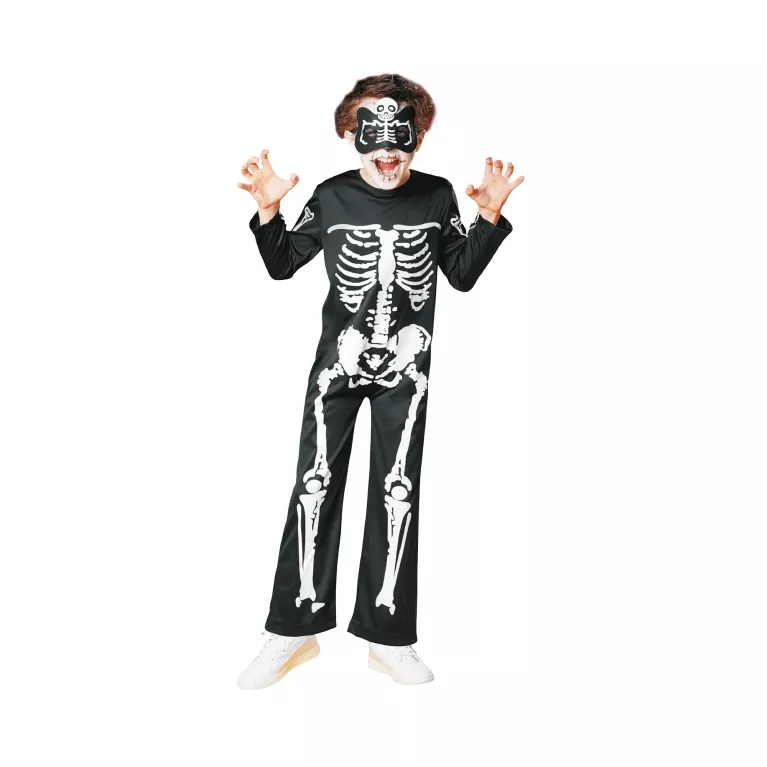 Kostým dětský Kostra s maskou