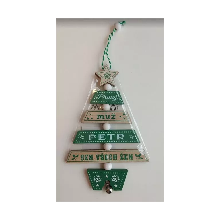 Vánoční ozdoba - Petr