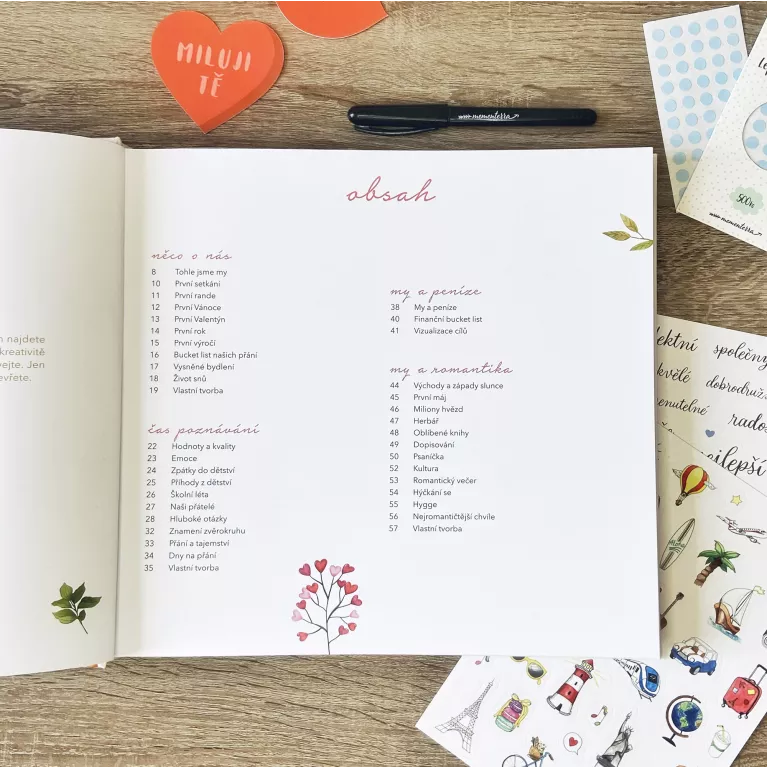 Our Love Challenges - Kniha pro zamilované