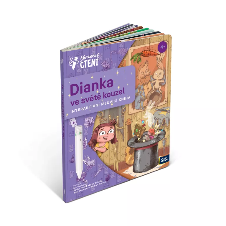 Kniha Dianka ve světě kouzel