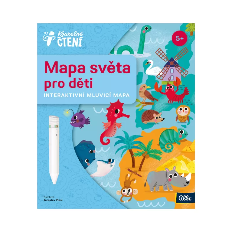 Mapa světa pro děti