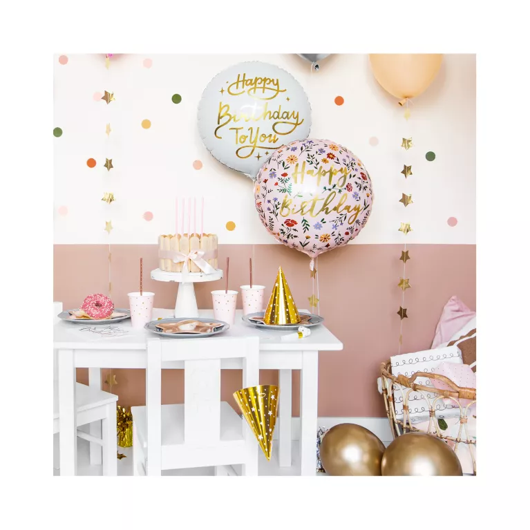 Fóliový balónek Happy Birthday To You