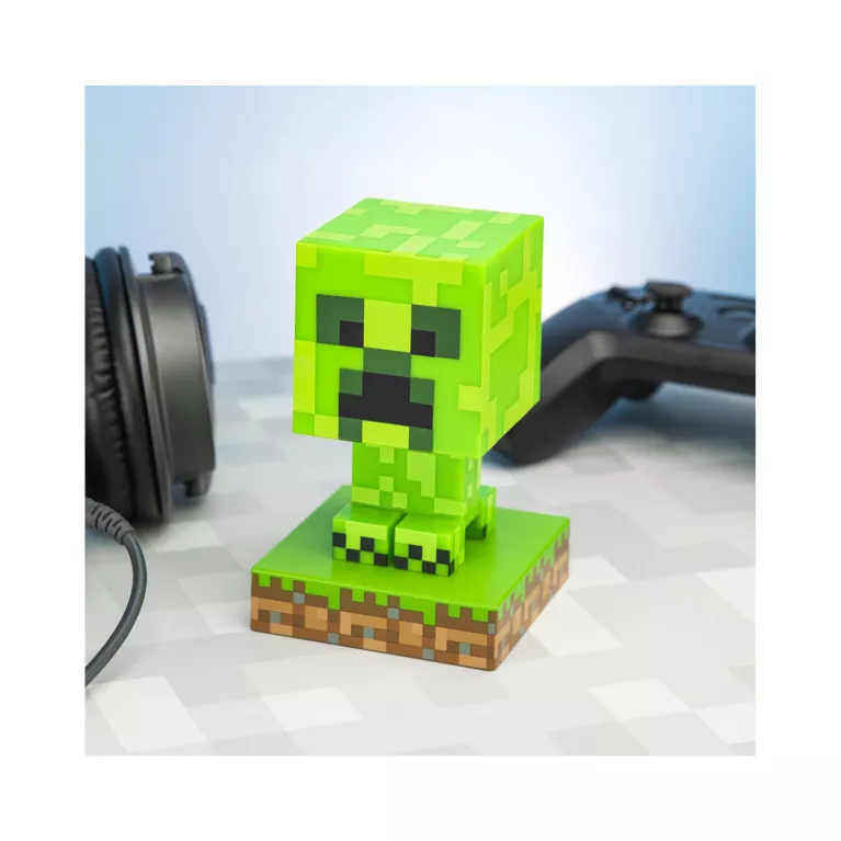 Dětská noční lampička - Minecraft Creeper