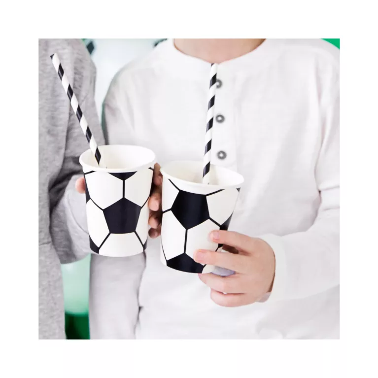 Kelímky Fotbalový míč  6 ks