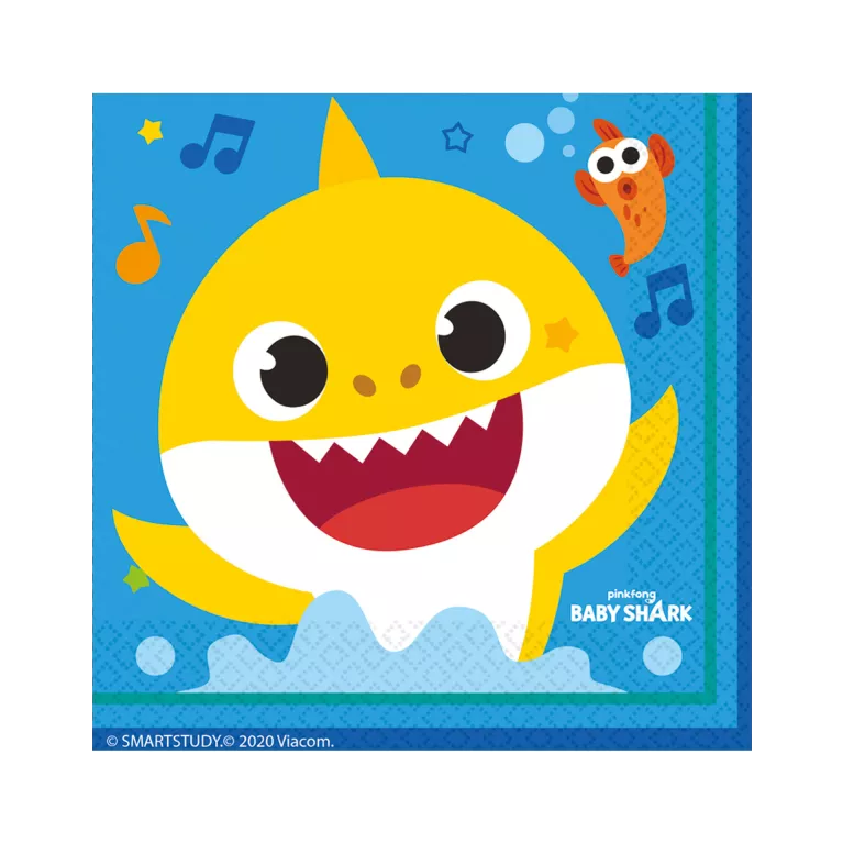 Párty Set Baby Shark 56 ks