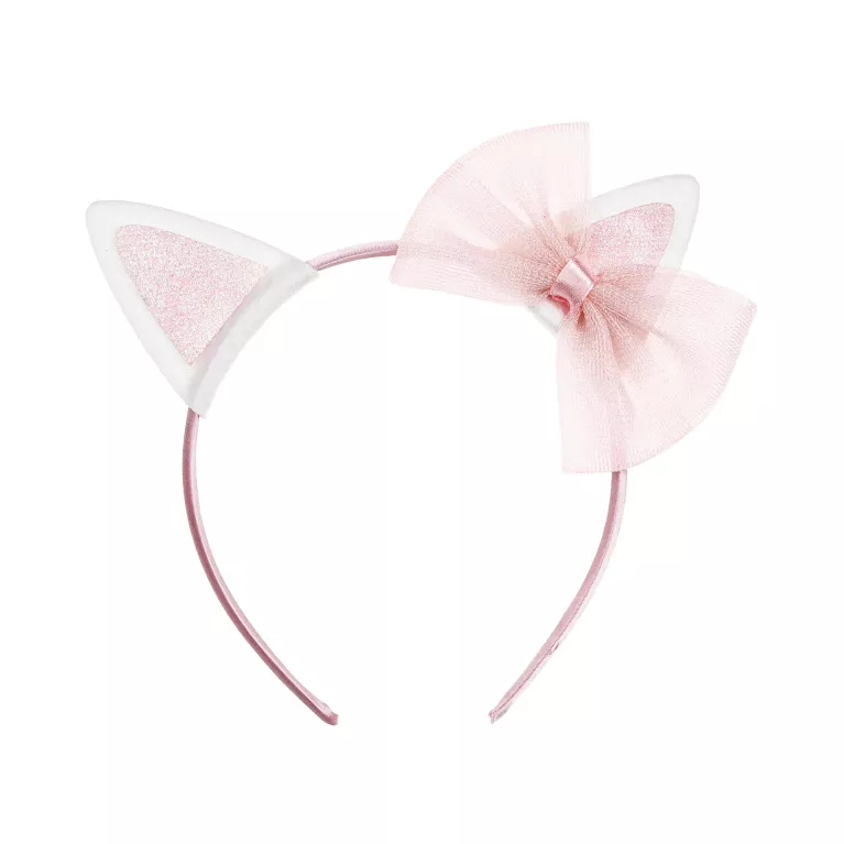Čelenka Kočičí ouška růžová