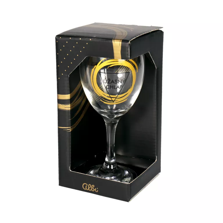 Sklenice na víno - Mužská záležitost