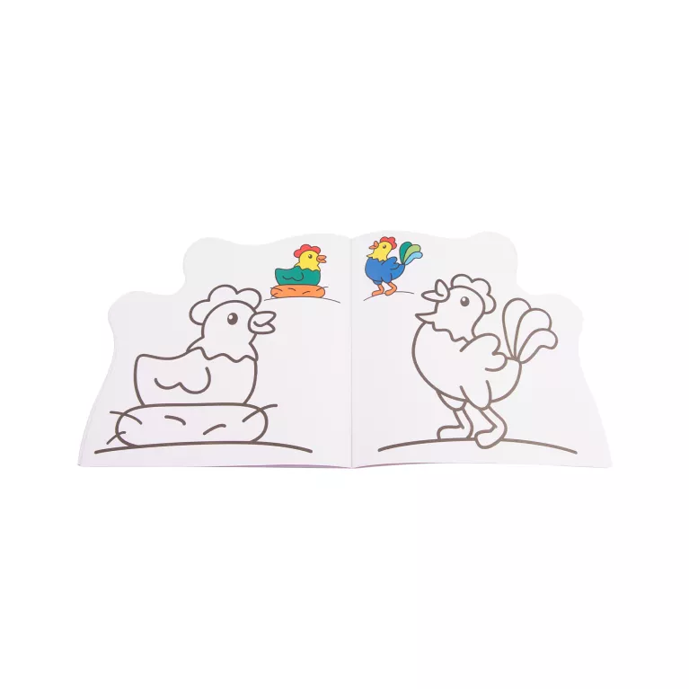 Tvarované omalovánky: Hroch - Kvído