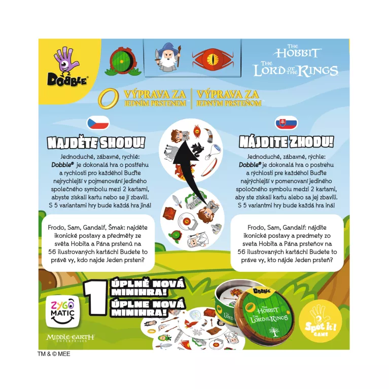 Dobble Výprava za Jedním prstenem