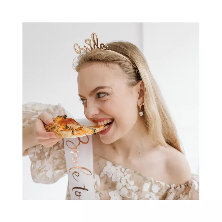 Čelenka Bride rose gold